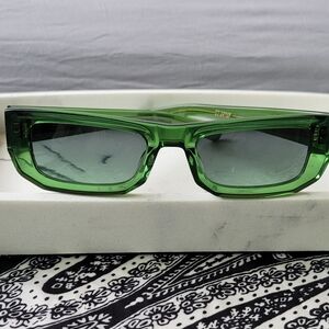 Green Bricktop Sunglasses
